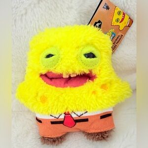 ZURU Fuggler X SPONGEBOB SQUAREPANTS Plush Keychain SpongeBob New W Tags